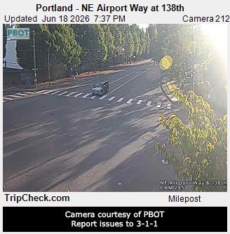 Portland - NE Airport Way at 138th